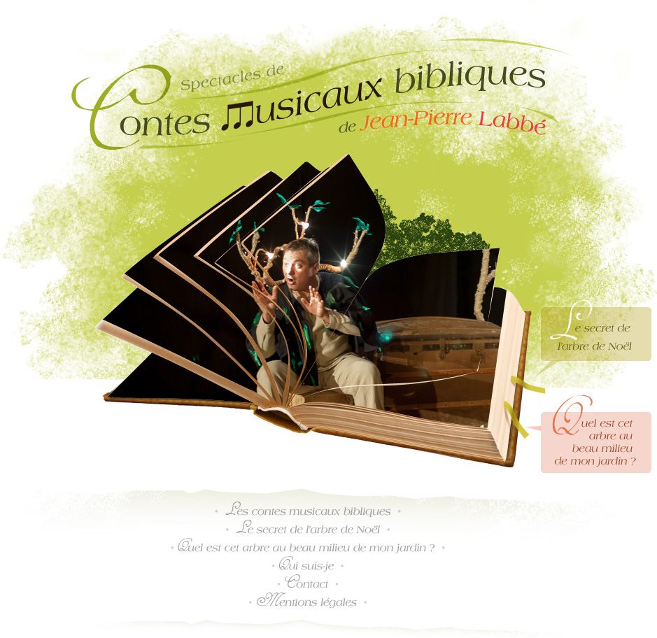 Explorer l'ancien site des contes musicaux bibliques